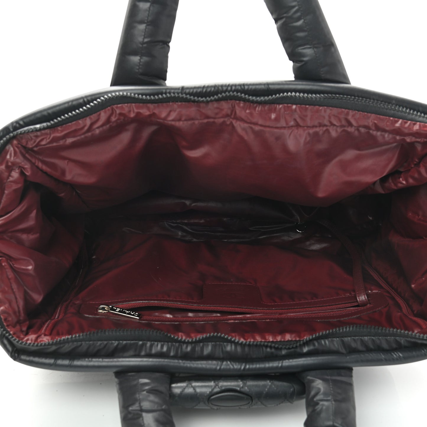 Nylon Quilted Coco Cocoon Trolley Black