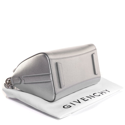 Givenchy Sugar Goatskin Mini Antigona Silver 4 of 12