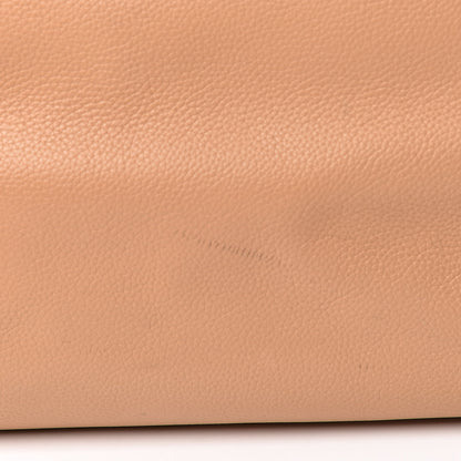 Chanel Calfskin Cerf Executive Shopper Tote Light Beige 16 of 20