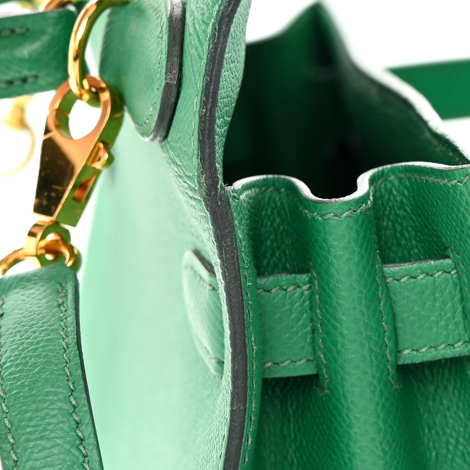 Hermes Epsom Kelly Sellier 28 Cactus 12 of 18