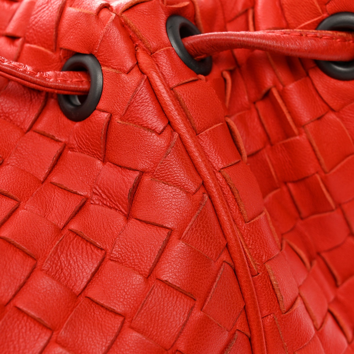 Bottega Veneta Nappa Intrecciato Crossbody Flap Bag Red 13 of 18