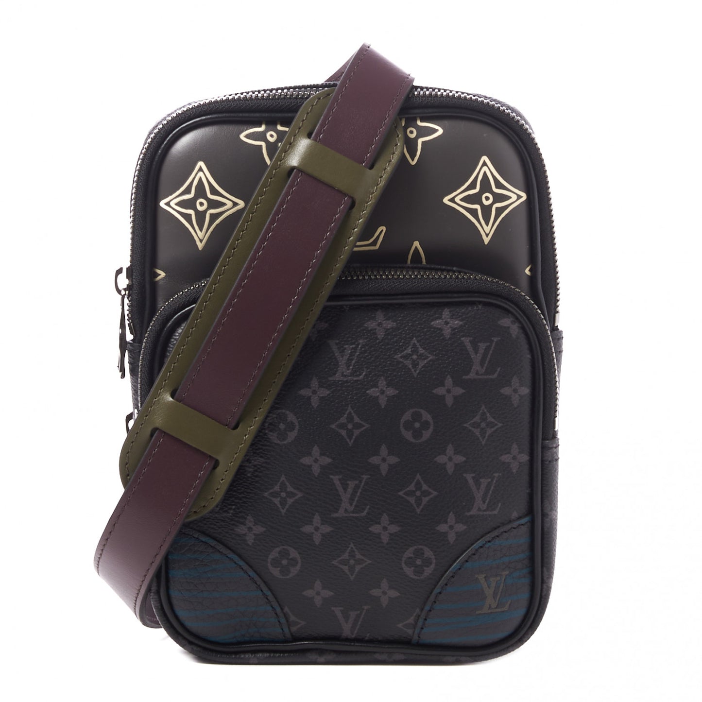 Monogram Eclipse Patchwork Amazone Sling Bag