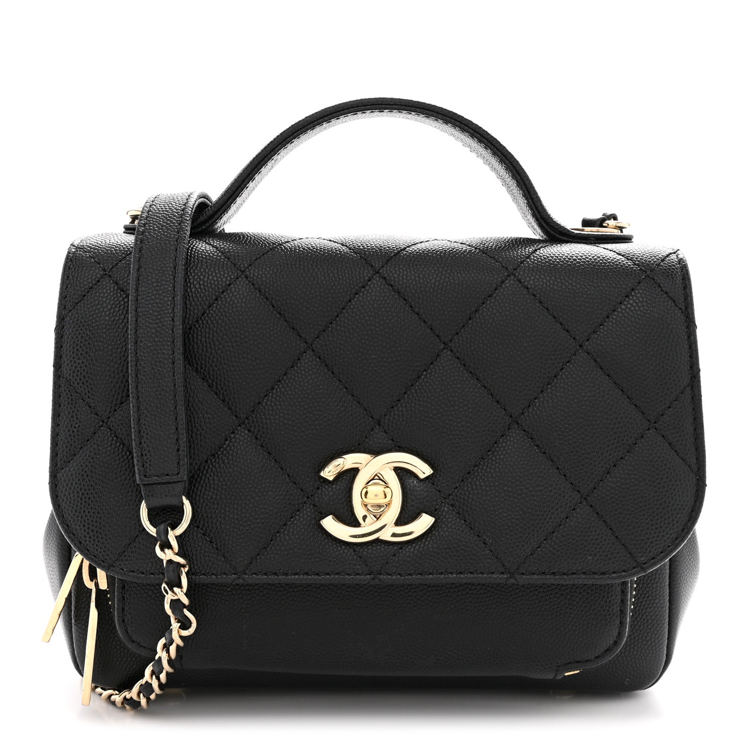 Chanel Caviar Quilted Small Business Affinity Flap Black 1 of 13