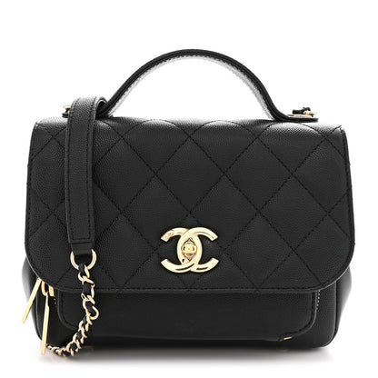 Chanel Caviar Quilted Small Business Affinity Flap Black 1 of 13