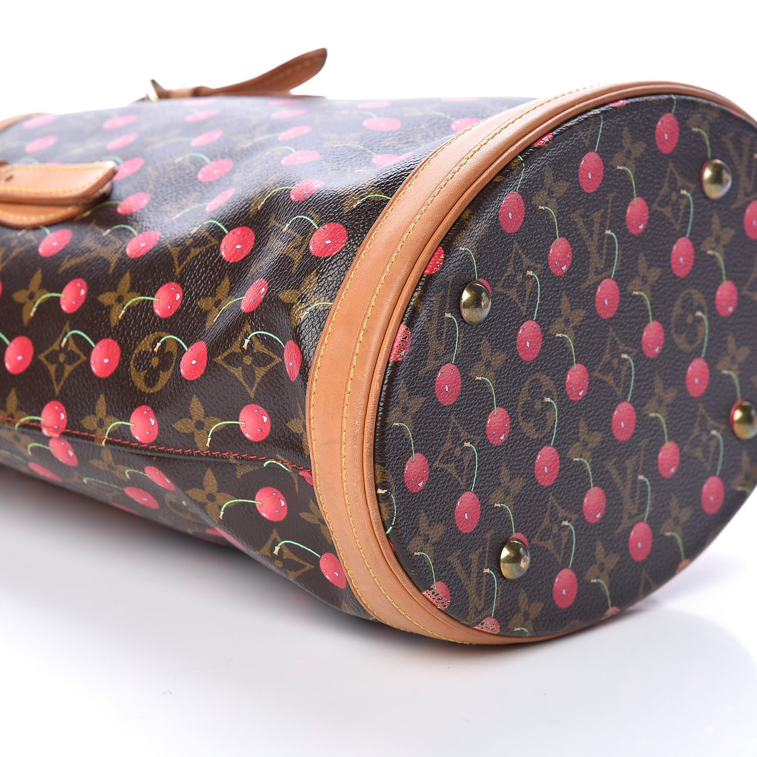 Louis Vuitton Monogram Cerises Bucket Bag 5 of 9