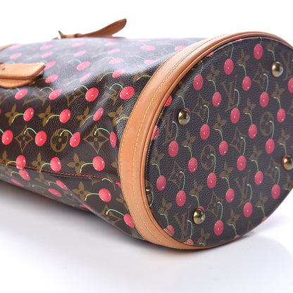 Louis Vuitton Monogram Cerises Bucket Bag 5 of 9