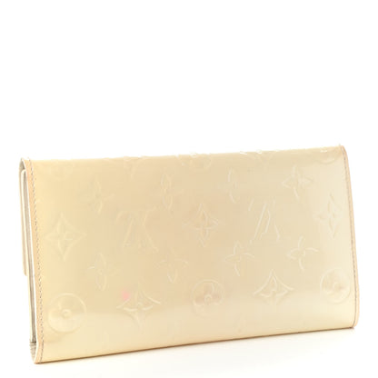 Louis Vuitton Vernis Porte Tresor International Wallet Perle 3 of 6