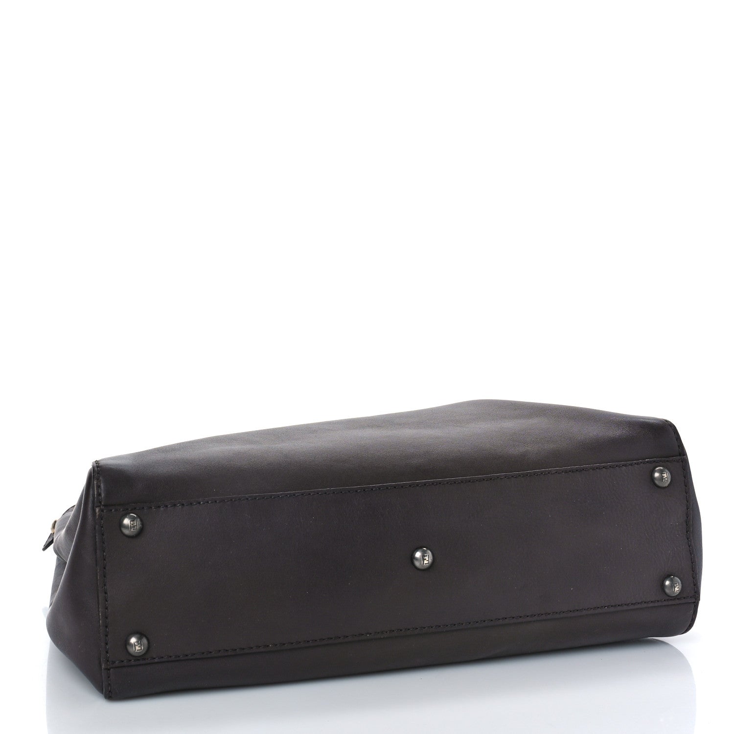 Fendi Vitello Suede Medium Peekaboo Iconic Satchel Ametista 4 of 8