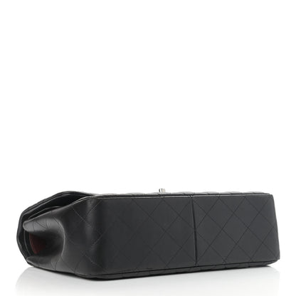 Chanel Lambskin Quilted Jumbo Double Flap Black 4 of 13