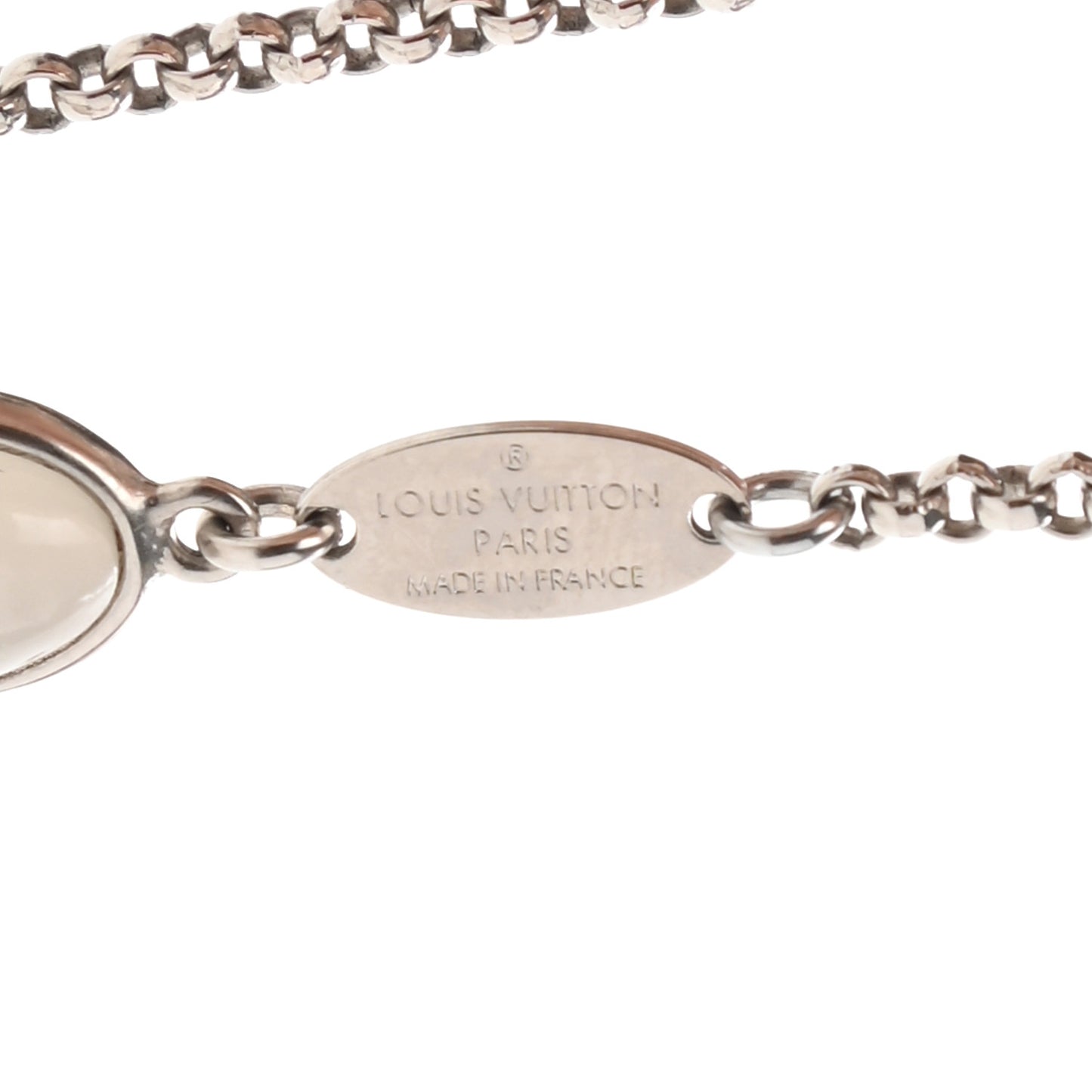 Colourgram Supple Long Sunglasses Chain Silver