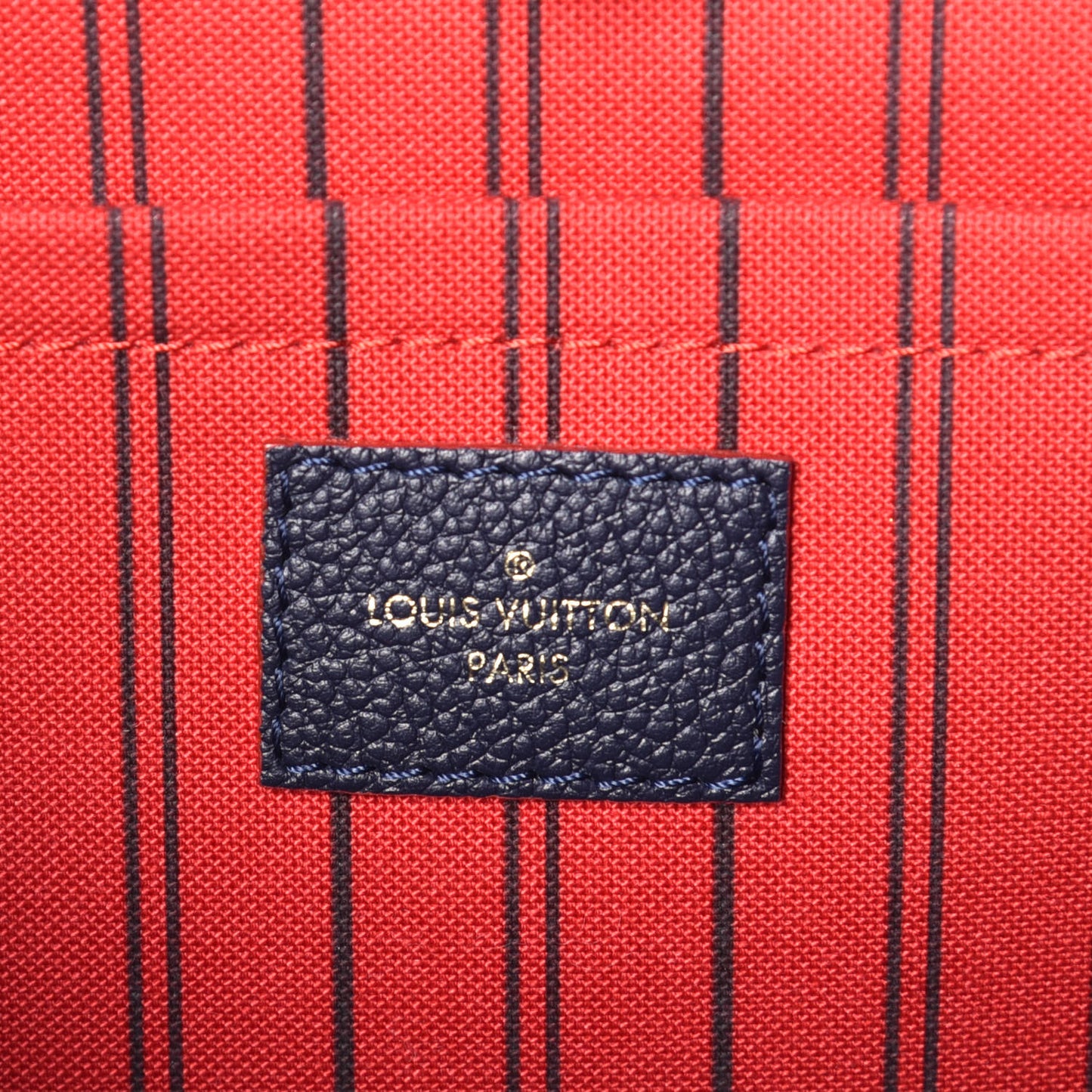 Empreinte Montaigne GM Marine Rouge