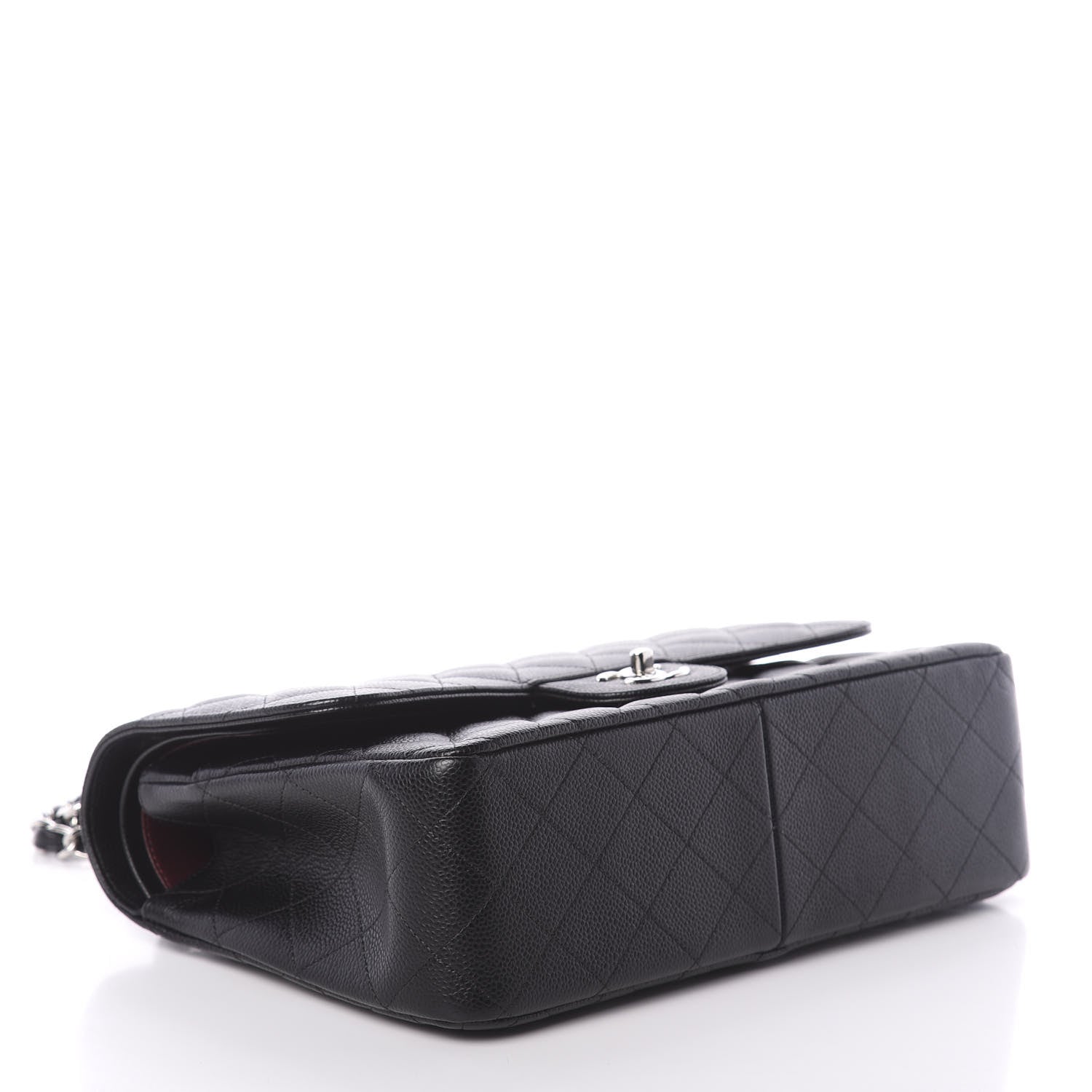 Chanel Caviar Quilted Jumbo Double Flap Black 4 of 9
