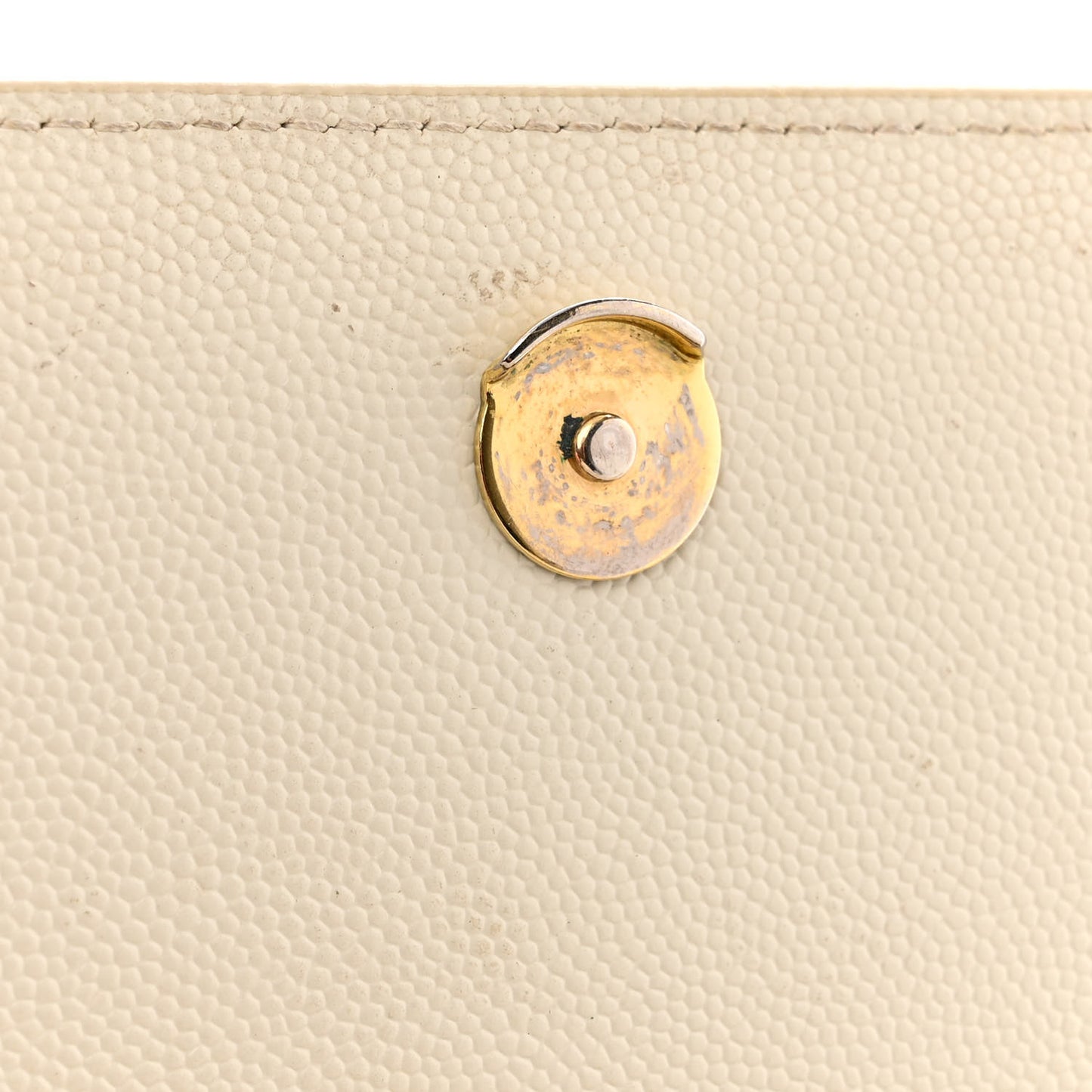 Grain De Poudre Medium Classic Monogram Kate Satchel Crema Soft