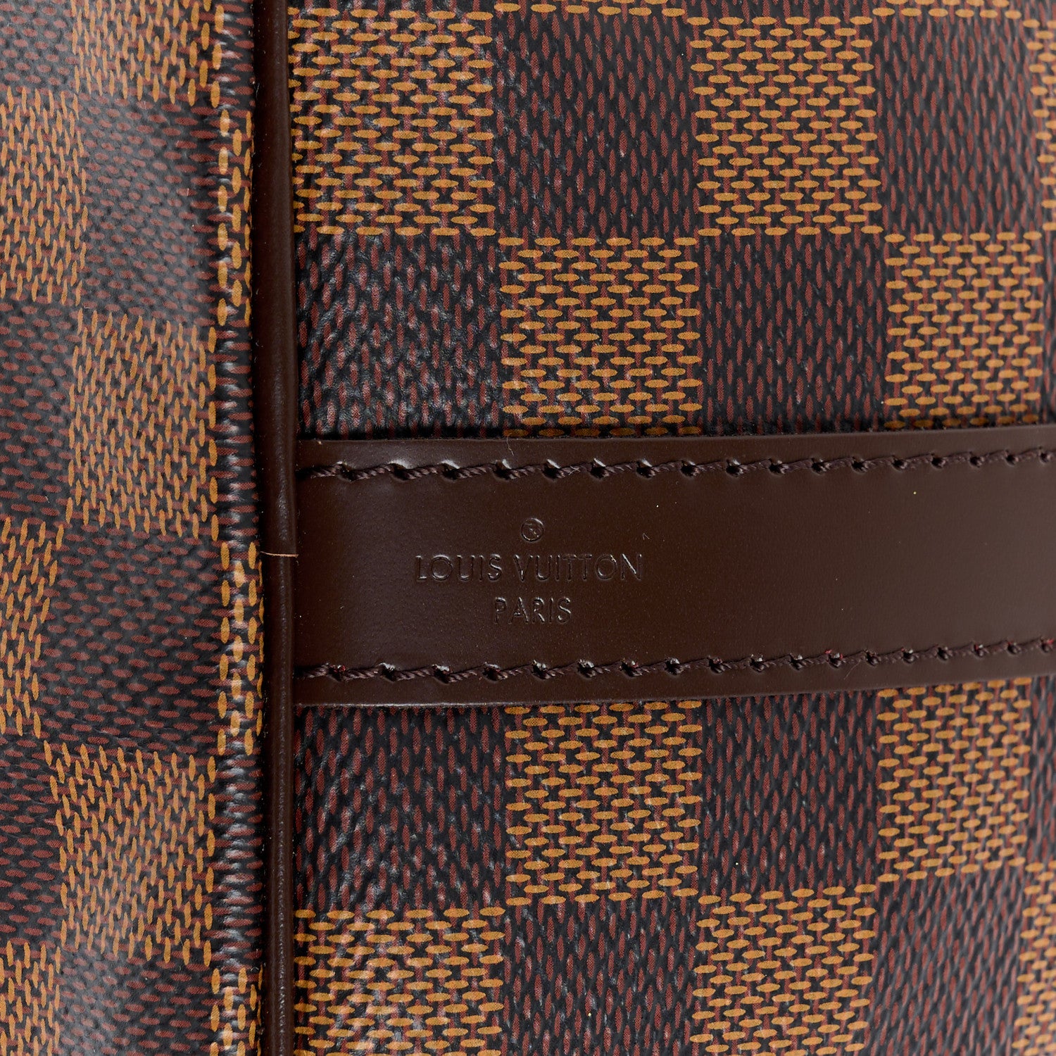 Louis Vuitton Damier Ebene Speedy Bandouliere 25 10 of 13
