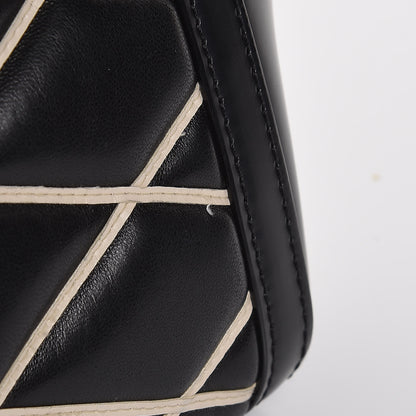Louis Vuitton Lambskin Malletage Pochette Flap Black 10 of 10