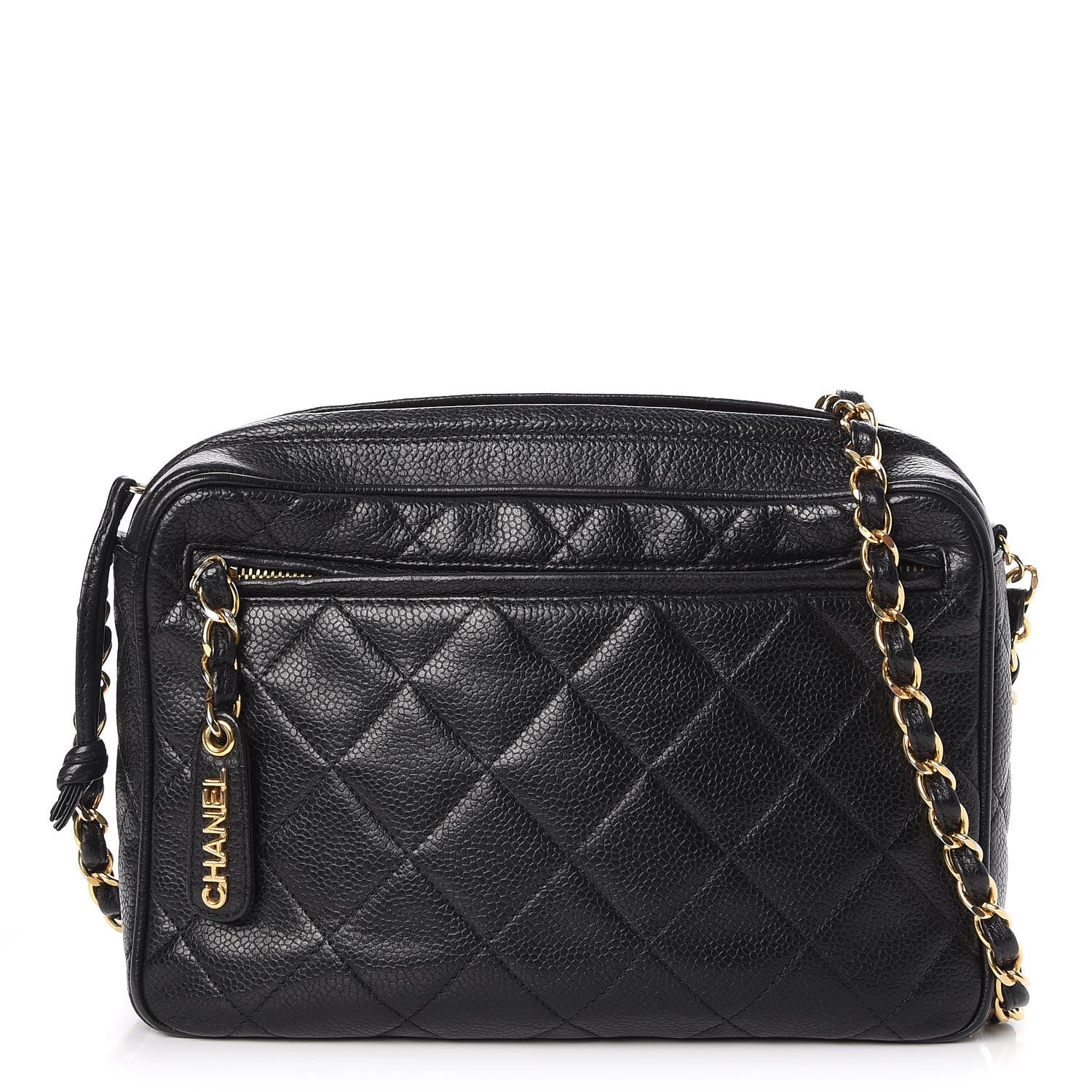 Chanel Caviar Quilted Camera Case Black 1 of 8