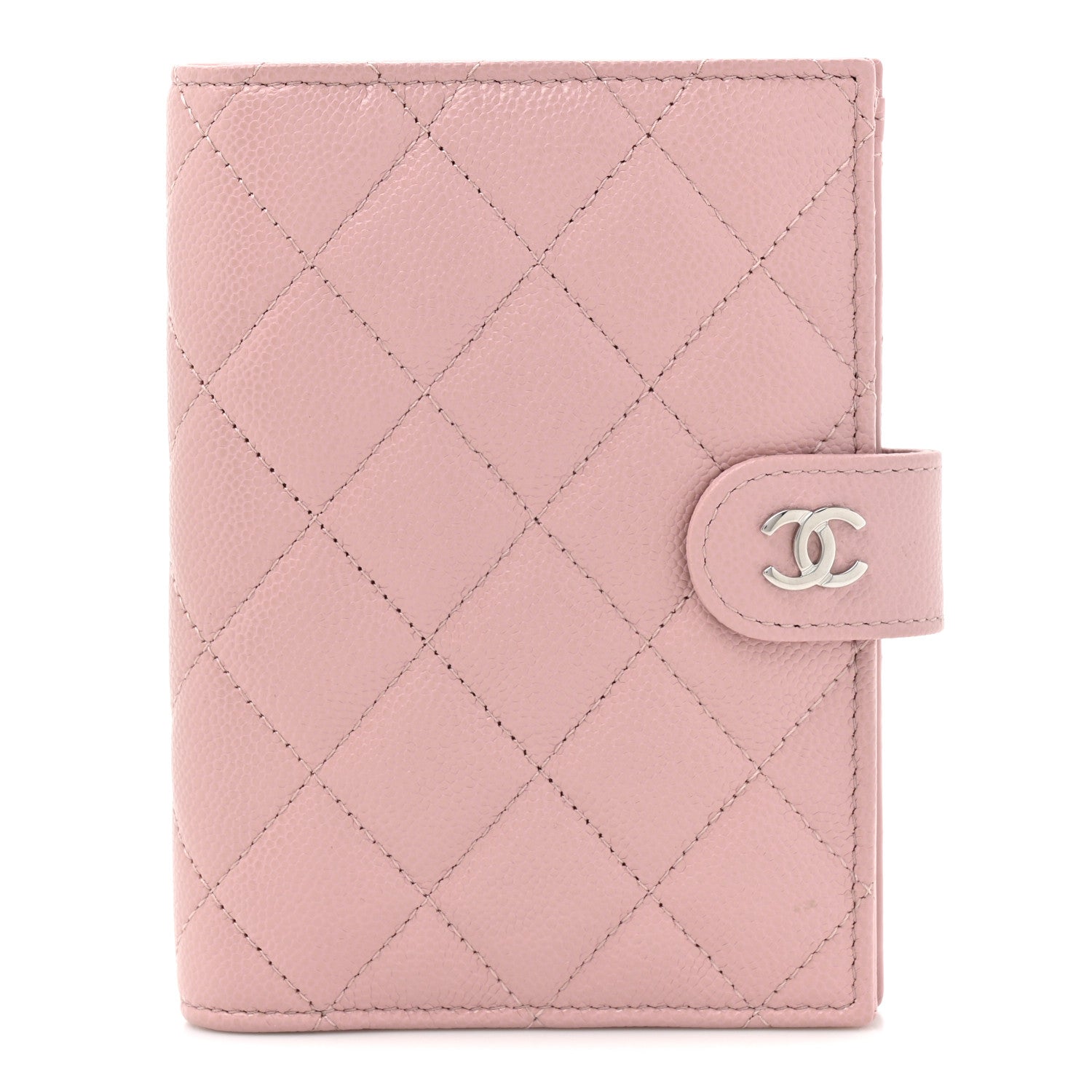 Chanel Caviar Quilted Passport Holder Pink 1 of 8