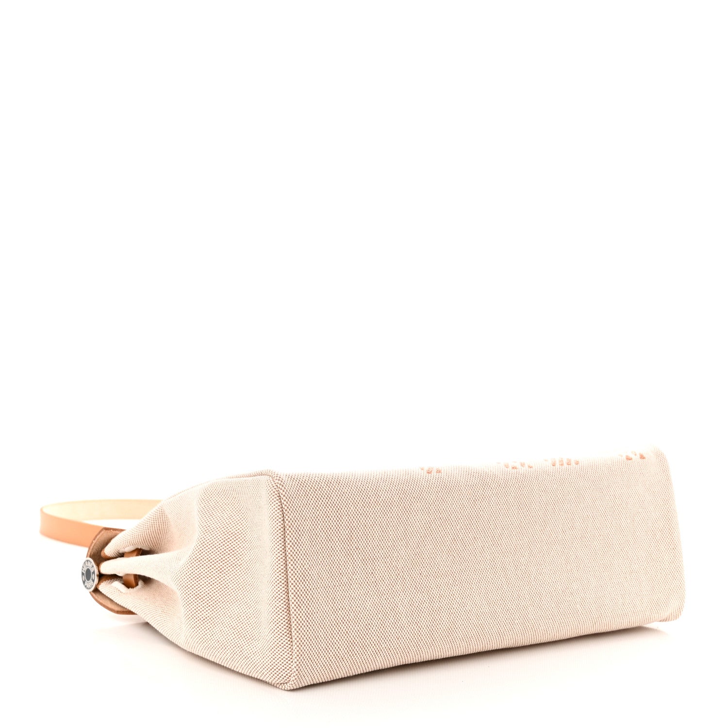 Hermes Vache Hunter Toile H Brides de Gala Herbag Zip Retourne 31 PM Natural 5 of 11