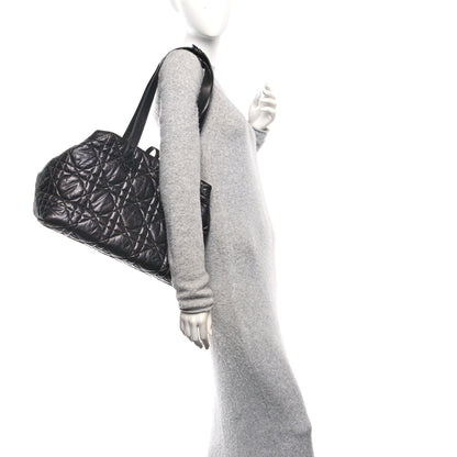 Christian Dior Crinkled Calfskin Macrocannage Large Toujours Black 2 of 11