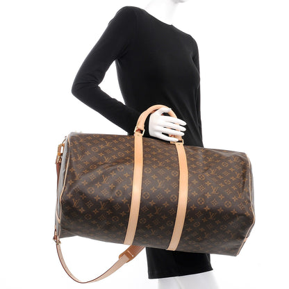 Louis Vuitton Monogram Keepall Bandouliere 55 2 of 9