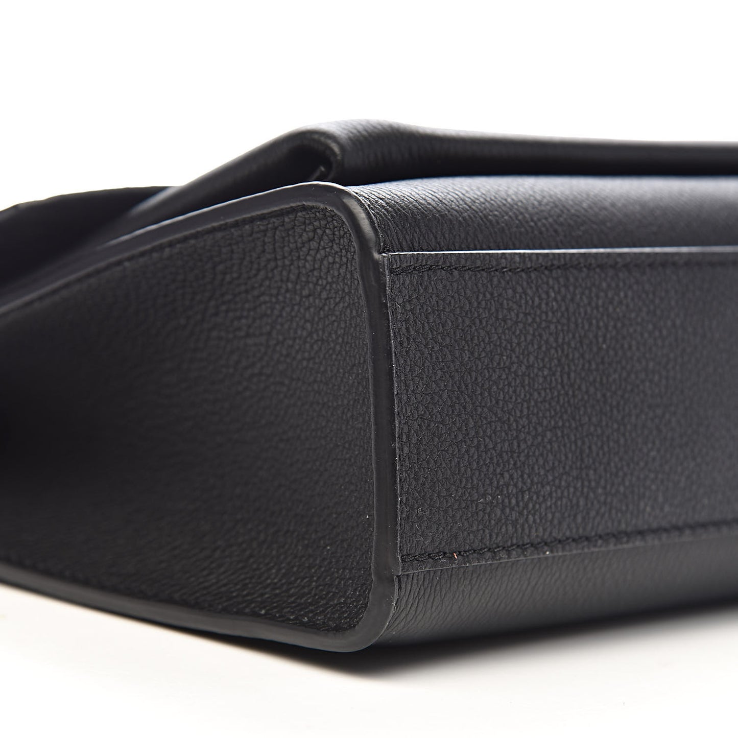 Soft Calfskin My Lockme Chain Bag BB Black