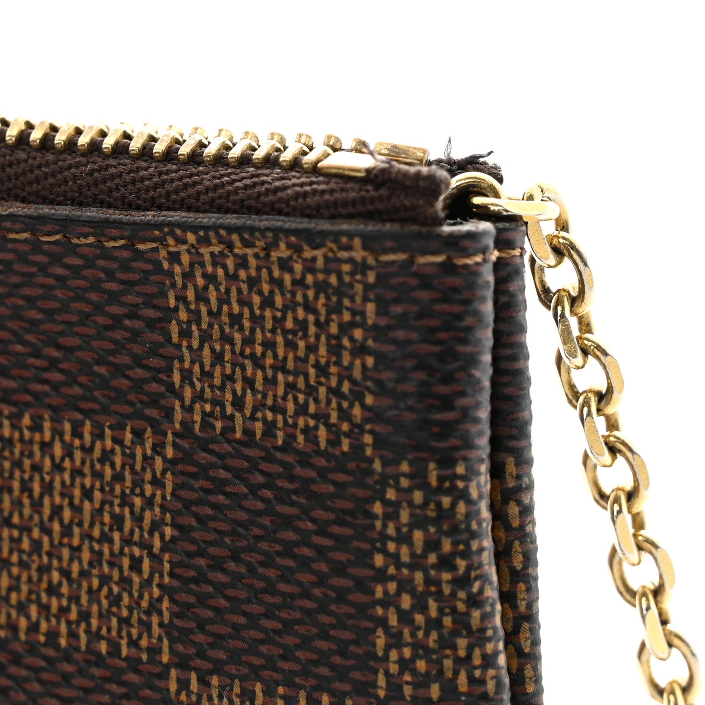 Damier Ebene Key Pouch