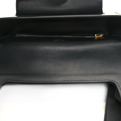 Tom Ford Calfskin Hollywood T Twist Shoulder Bag Black 5 of 12