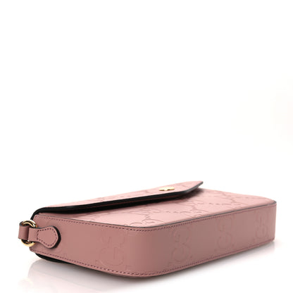 Gucci Calfskin GG Super Mini Shoulder Bag Pink 4 of 11