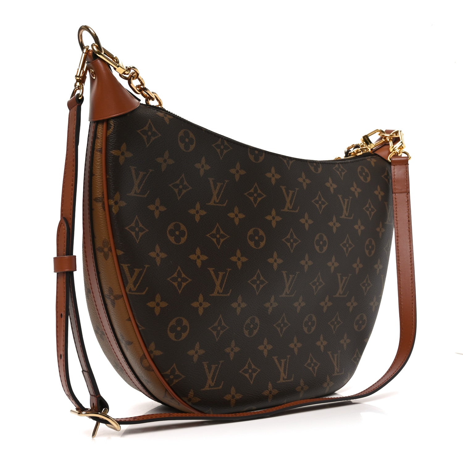 Louis Vuitton Reverse Monogram Loop Hobo 3 of 9