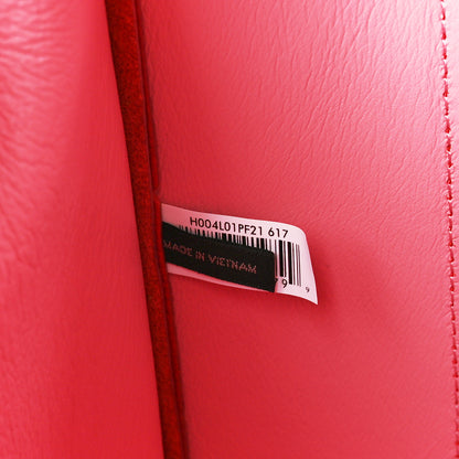 Marc Jacobs Grained Calfskin Medium The Tote Bag True Red 7 of 13