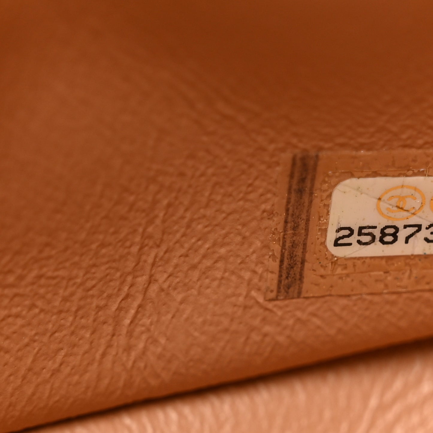 Caviar Quilted Mini Square Flap Beige
