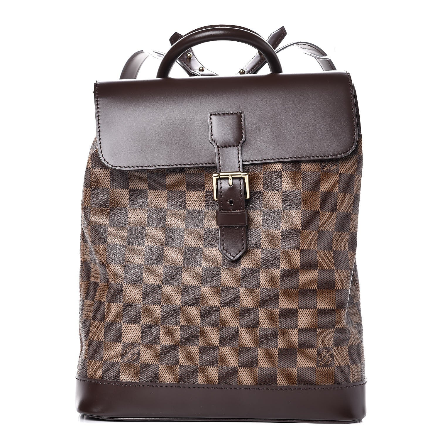 Louis Vuitton Damier Ebene Soho Backpack 1 of 7