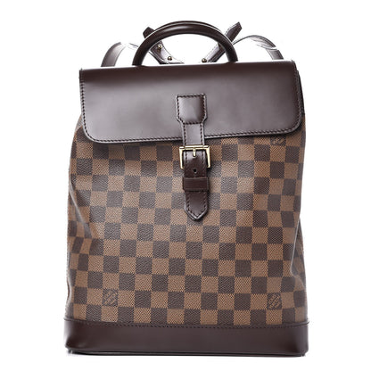 Louis Vuitton Damier Ebene Soho Backpack 1 of 7