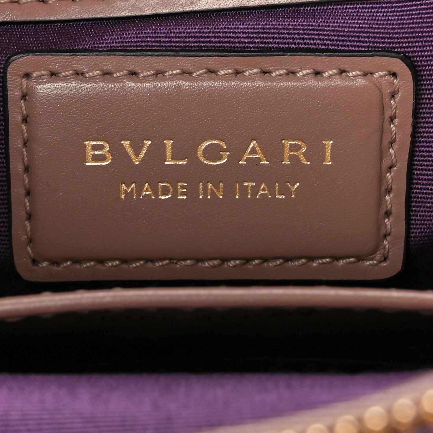 Bulgari Calfskin Serpenti Forever Crossbody Bag Beige 7 of 13