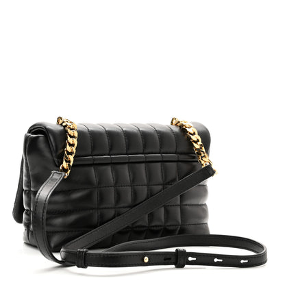 Burberry Lambskin Quilted Mini Lola Bag Black 3 of 10