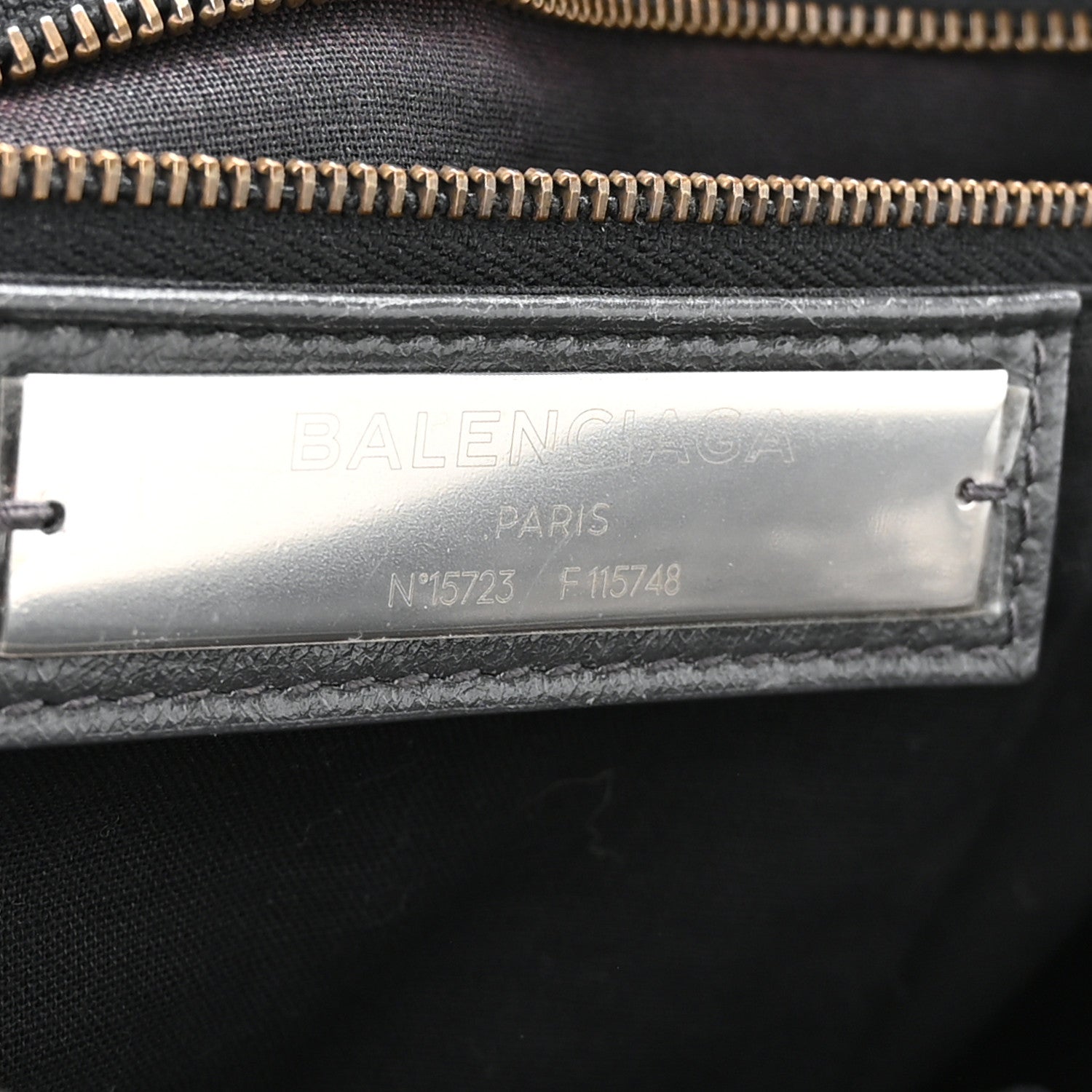Balenciaga Agneau Classic Hardware City Gris Fossile 7 of 12