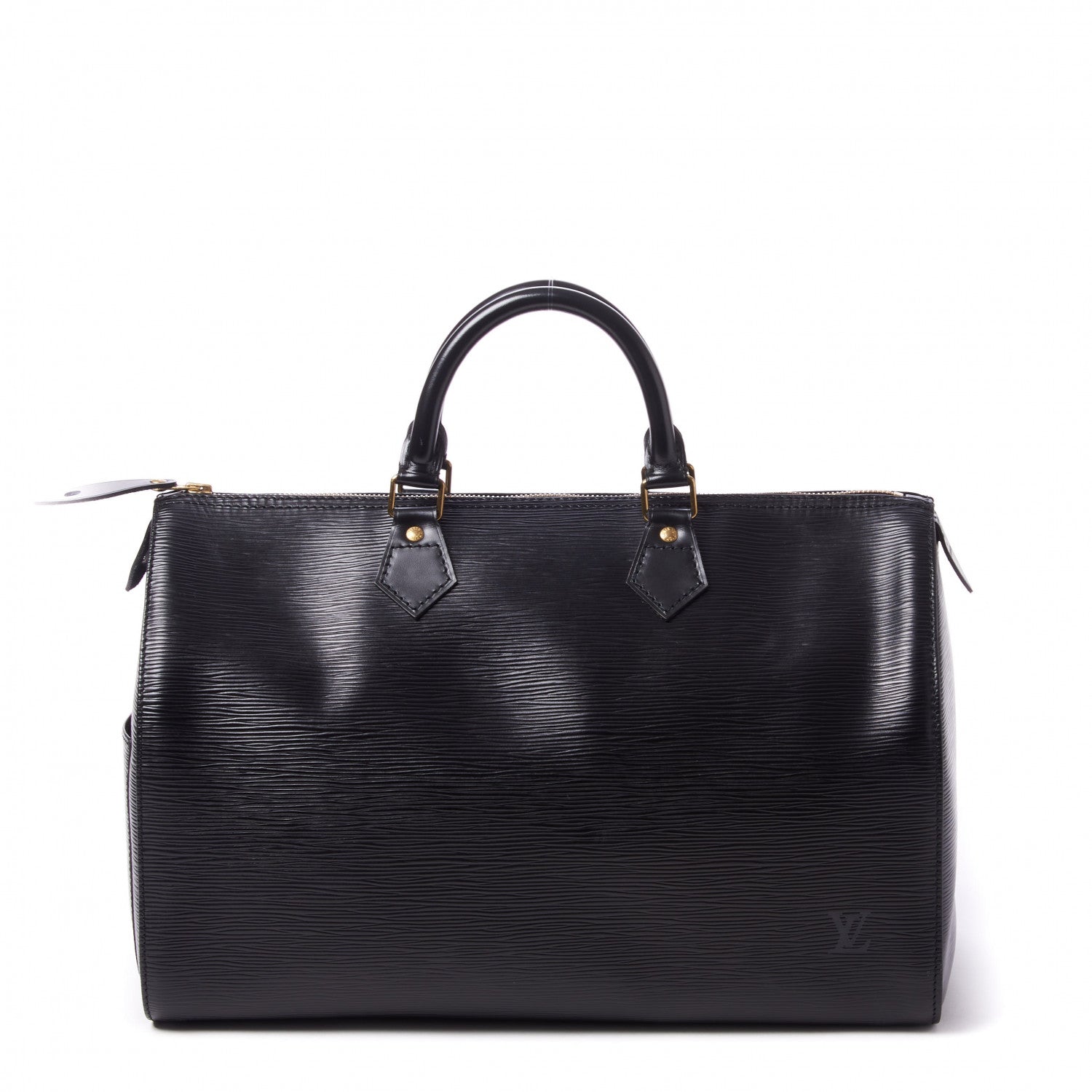 Louis Vuitton Epi Speedy 35 Black 1 of 8