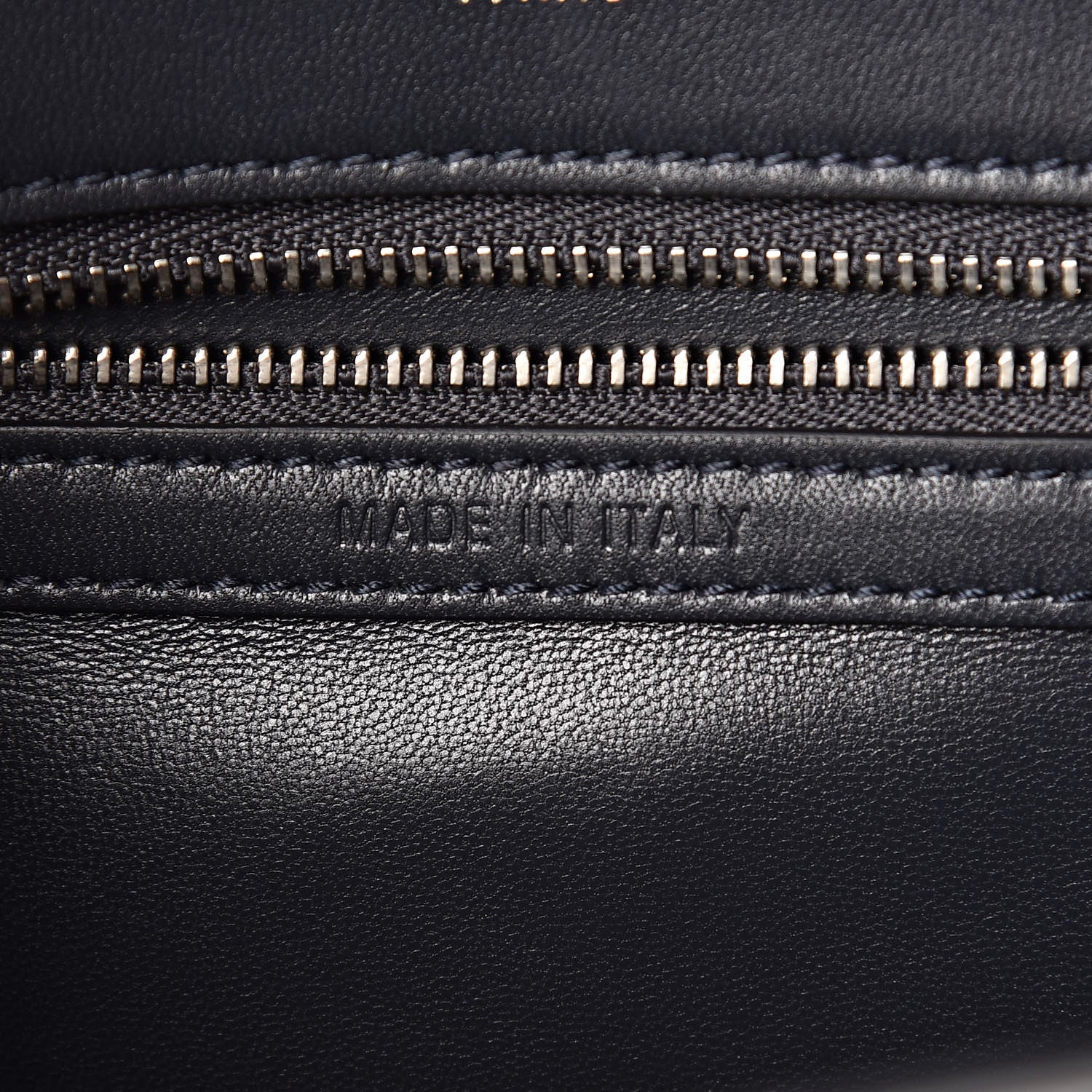 Christian Dior Metallic Patent Micro-Cannage Medium Diorama Flap Bag Silver 7 of 17