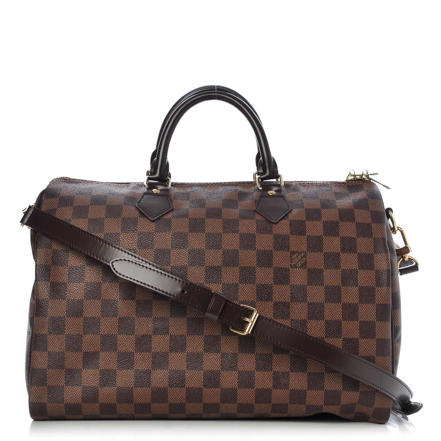Louis Vuitton Damier Ebene Speedy Bandouliere 35 1 of 7