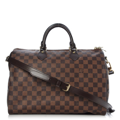 Louis Vuitton Damier Ebene Speedy Bandouliere 35 1 of 7