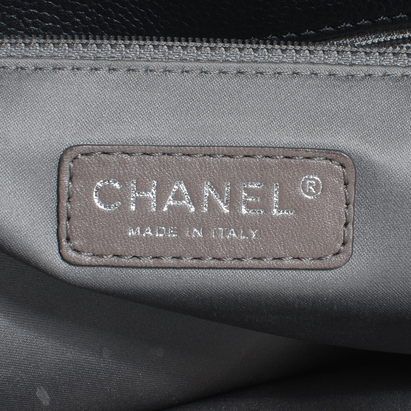Caviar Quilted Coco Casual Tote Black