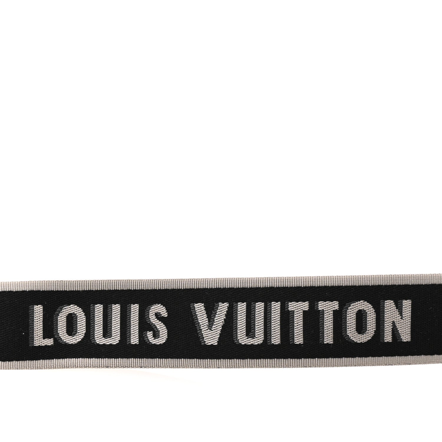 Louis Vuitton Jacquard Diane Shoulder Strap Black Ivory 4 of 4