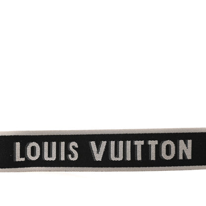 Louis Vuitton Jacquard Diane Shoulder Strap Black Ivory 4 of 4