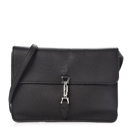 Gucci Grand Prix Calfskin Jackie Convertible Shoulder Bag Black 1 of 8