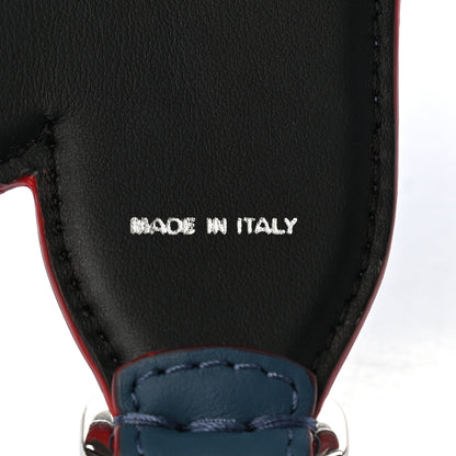 Fendi Vitello Century Elaphe Open Your Heart Bi-Color Strap You Balena Black 6 of 6