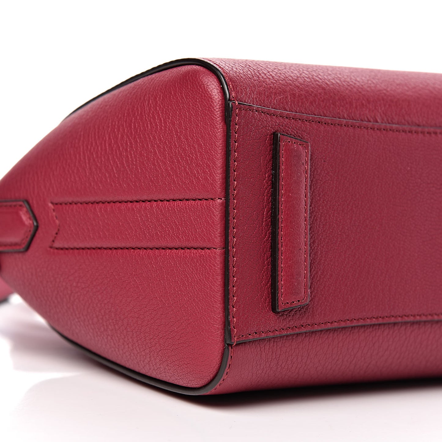 Sugar Goatskin Mini Antigona Fig Pink