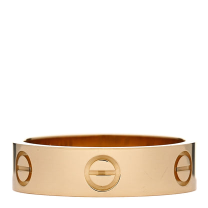 Cartier 18K Yellow Gold 5.5mm LOVE Ring 58 8.5 3 of 5
