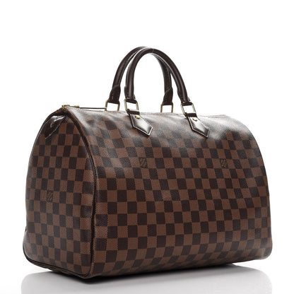 Louis Vuitton Damier Ebene Speedy 35 3 of 7