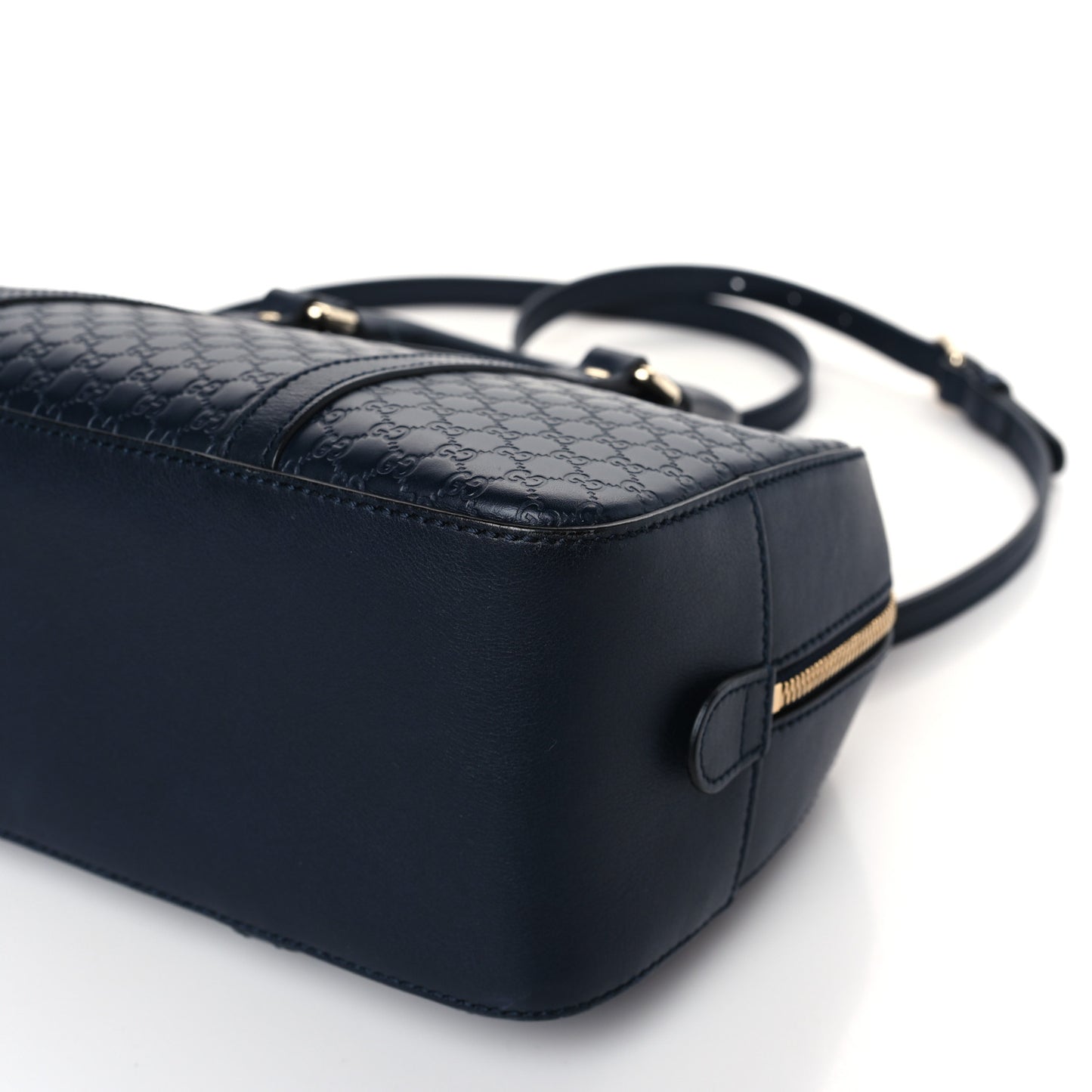 Microguccissima Medium Crossbody Bag Blue