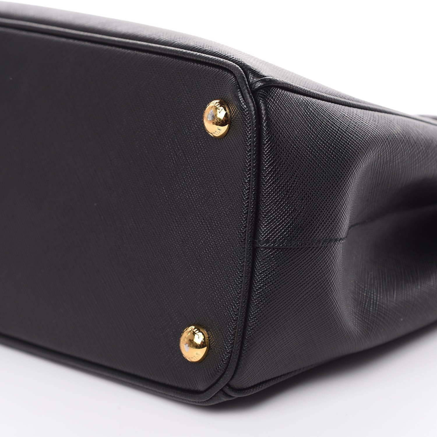 Prada Saffiano Small Galleria Double Zip Tote Black 9 of 17